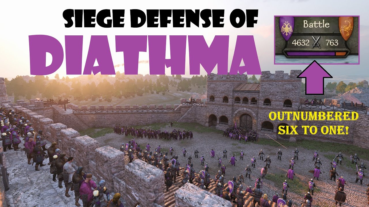 Bannerlord makes for Epic Siege! The Defense of Diathma, a great Alamo for the Imperials to hold!