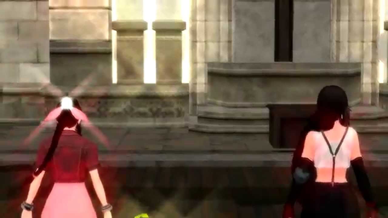 MMD Glide HD Aerith and Tifa
