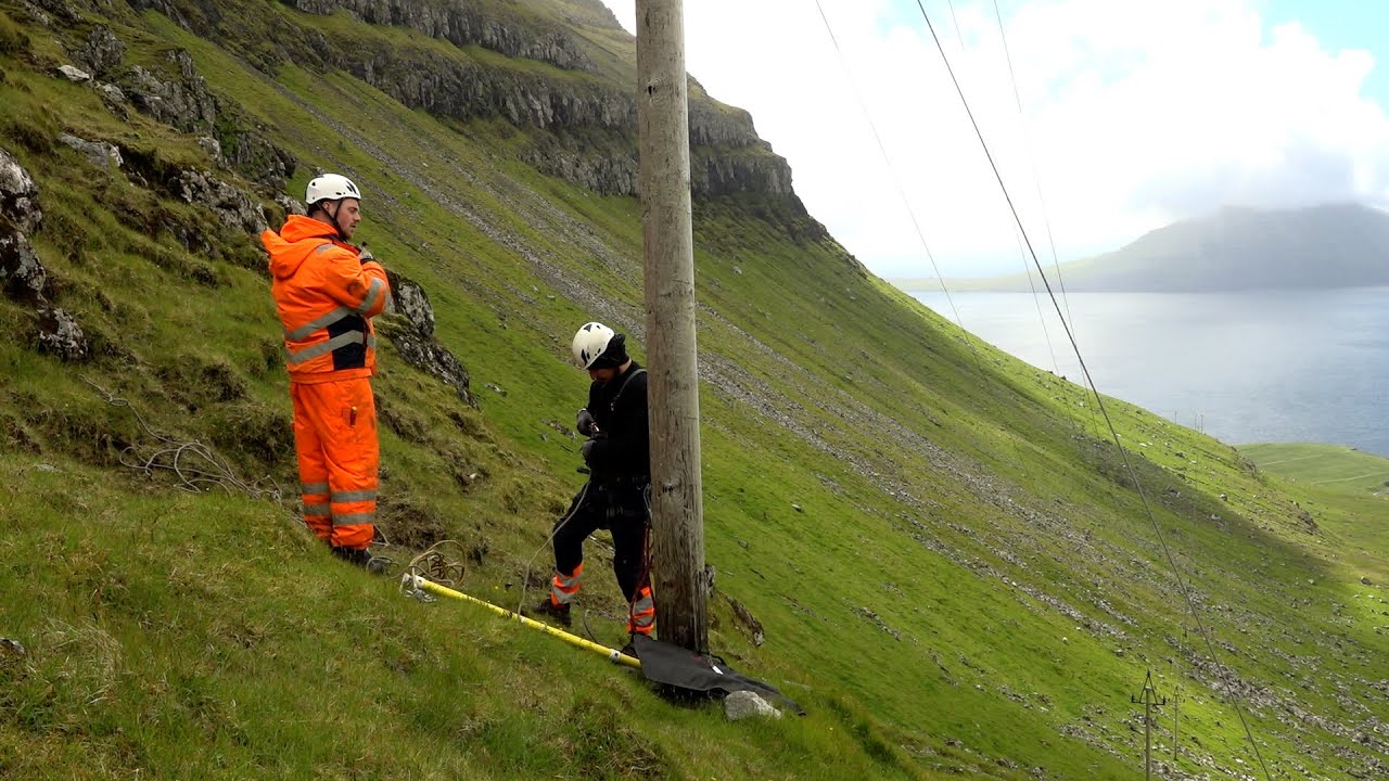 Linjuarbeiði í Syðradali á Streymoynni