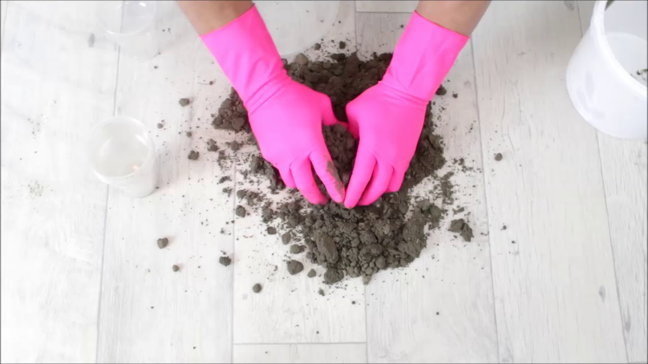 Knetbeton Mischung | das richtige Mischverh&auml;ltnis f&uuml;r Knetbeton | DIY | Knetbeton anmischen
