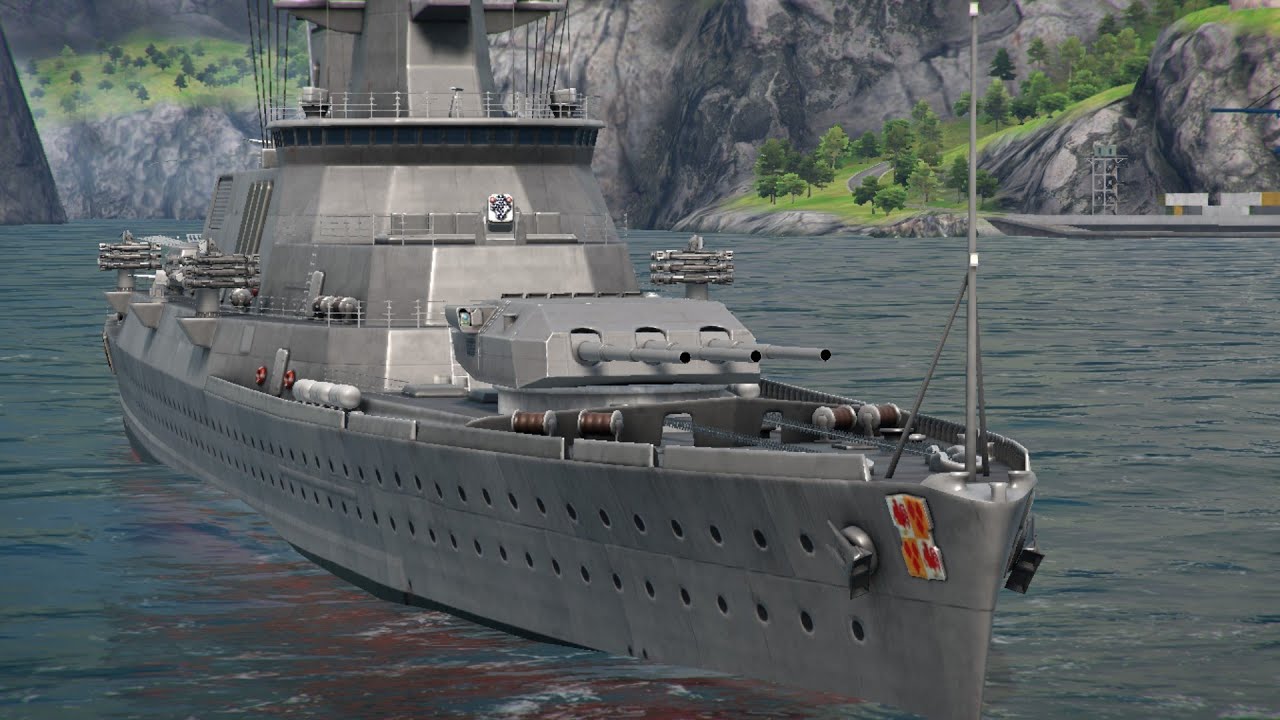 Modern Warships : FGS Graf Spee Cannon , Gl , Torp got buffed after a long time || Alpha Test || MW