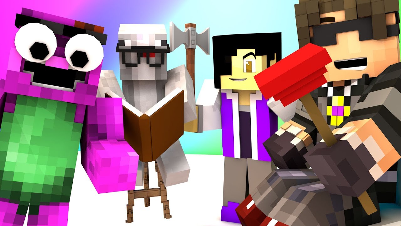Minecraft Mini-Game : DO NOT LAUGH! (ROSS' DICTIONARY OF TRUTH) w/ Facecam ~ SkyDoesMinecraft
