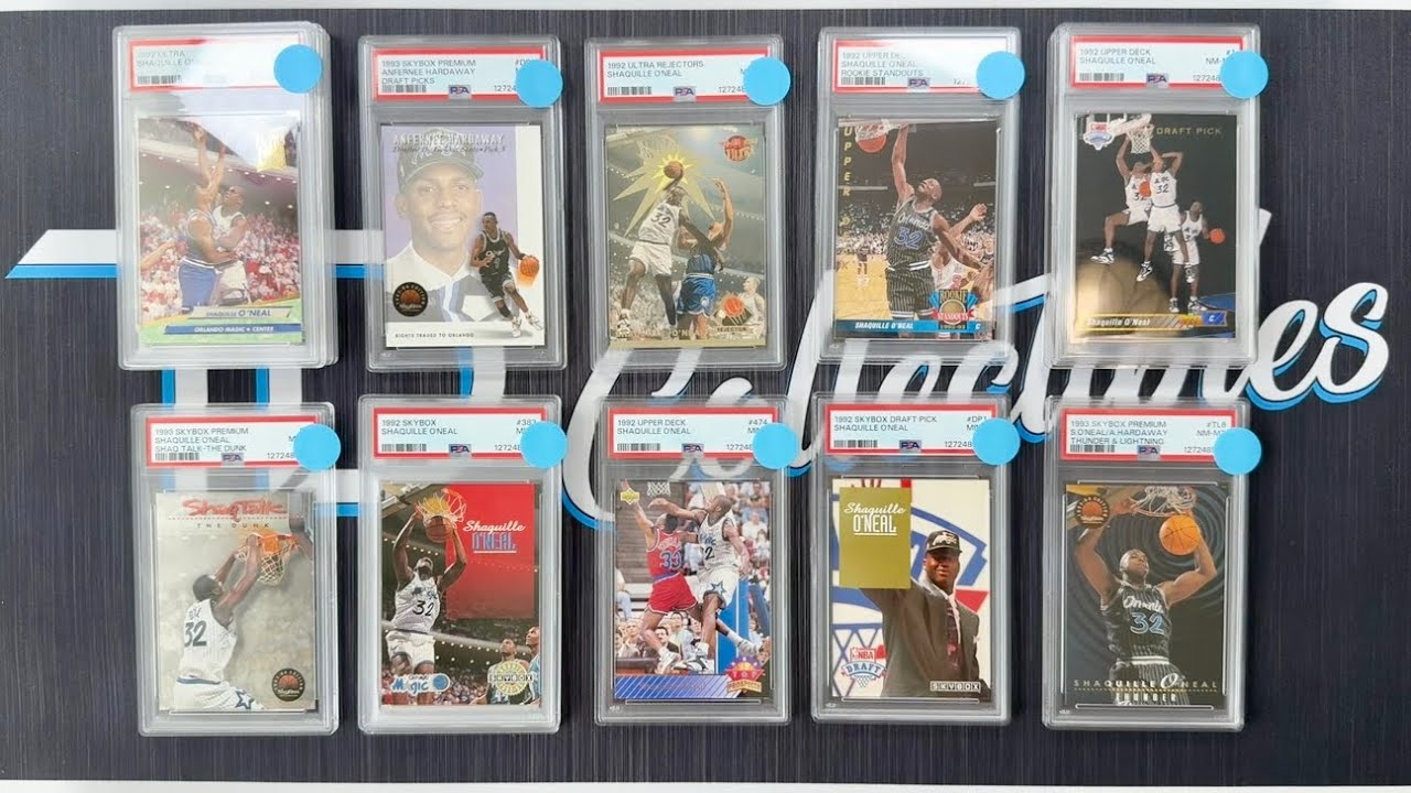 NBA PSA Blind Reveal - Graded 14 - Shaquille O’Neal ROOKIE Cards Shaq￼ - TDC Sept. 2025