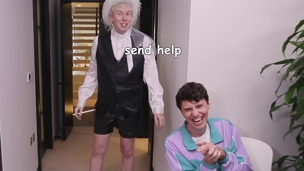 Dan & Phil third wheeling us for 8 minutes gay