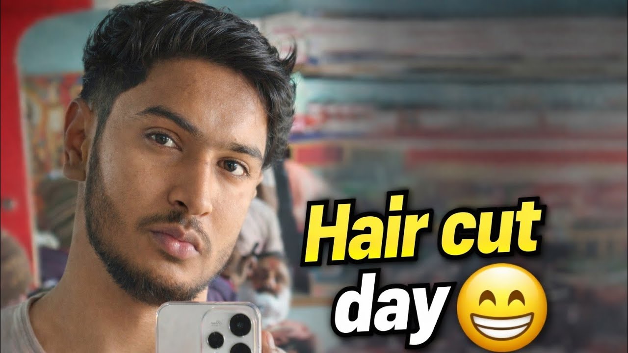 Hair cut day 😁! बाल कटाने का दिन 😁!