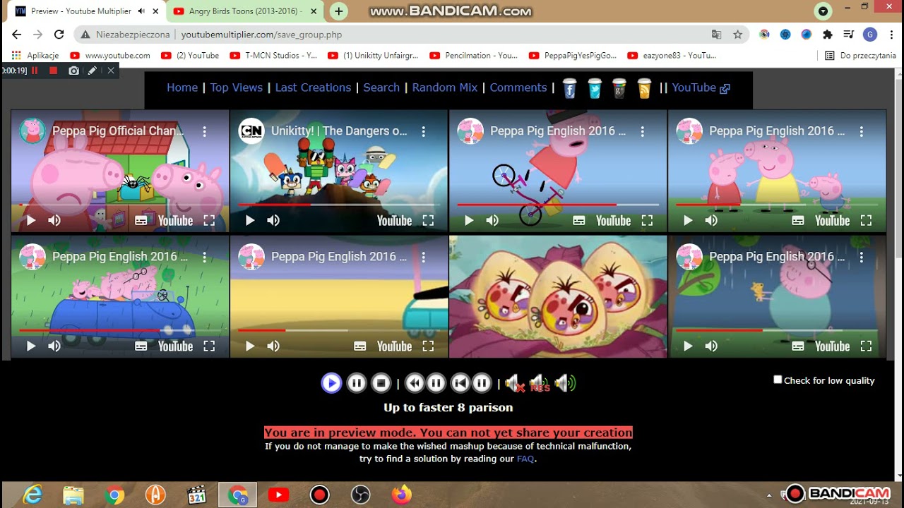 Up To Faster 8 Parison