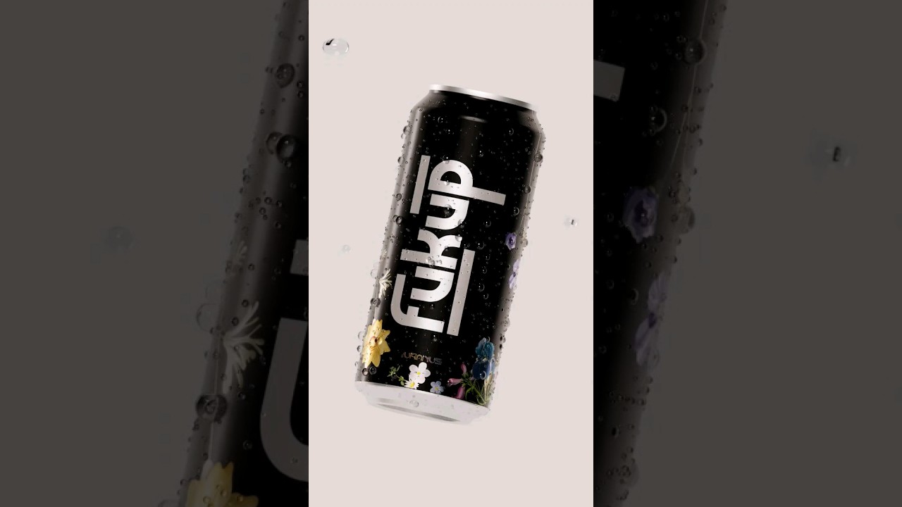 A beverage for fuked-up lives 🗿 #blender #unrealengine #productrendering