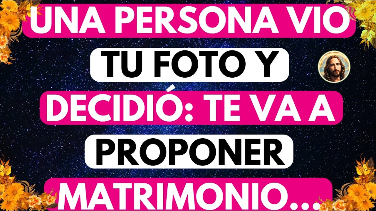 UNA PERSONA VIO TU FOTO Y DECIDIÓ TE VA A PROPONER MATRIMONIO