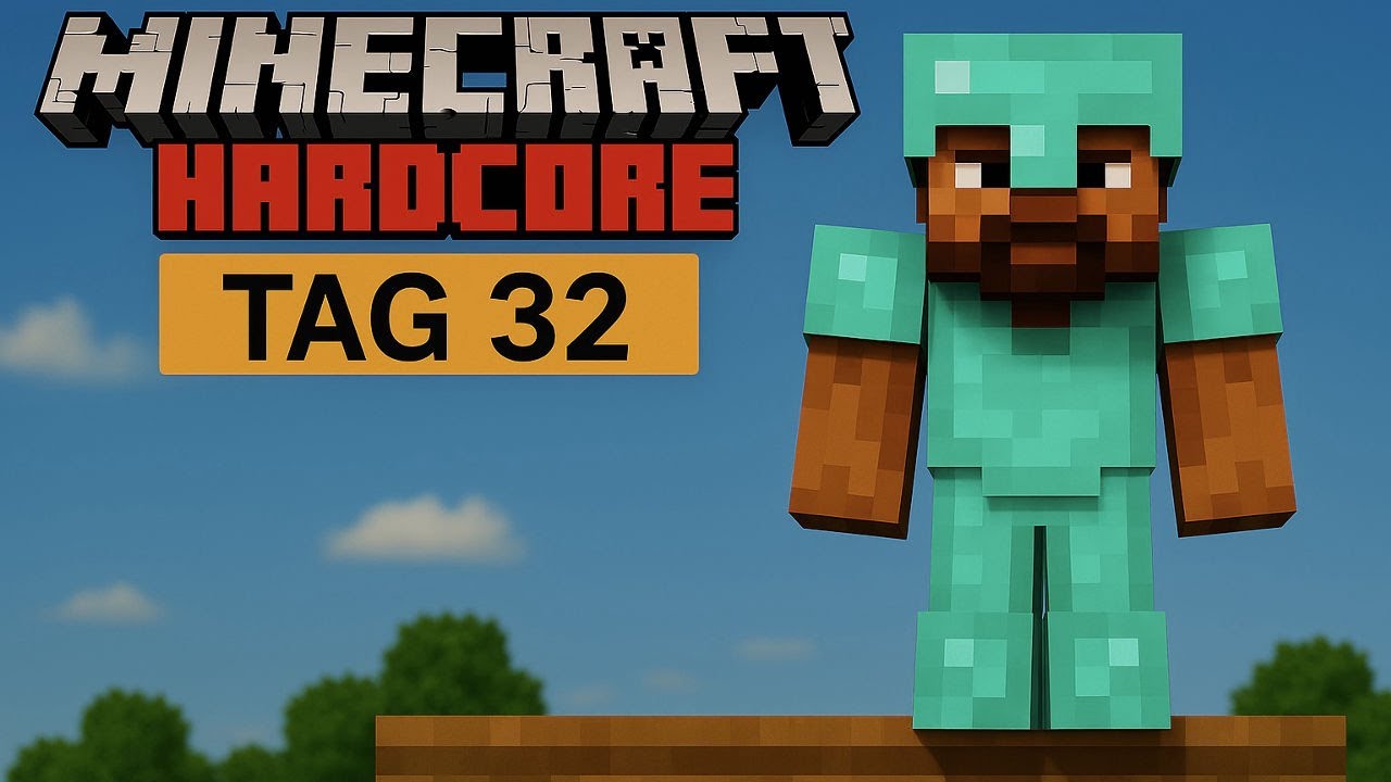 Tag 32 in HARDCORE , Baubeginn des Hauses! | Minecraft 060 #minecraft #gaming