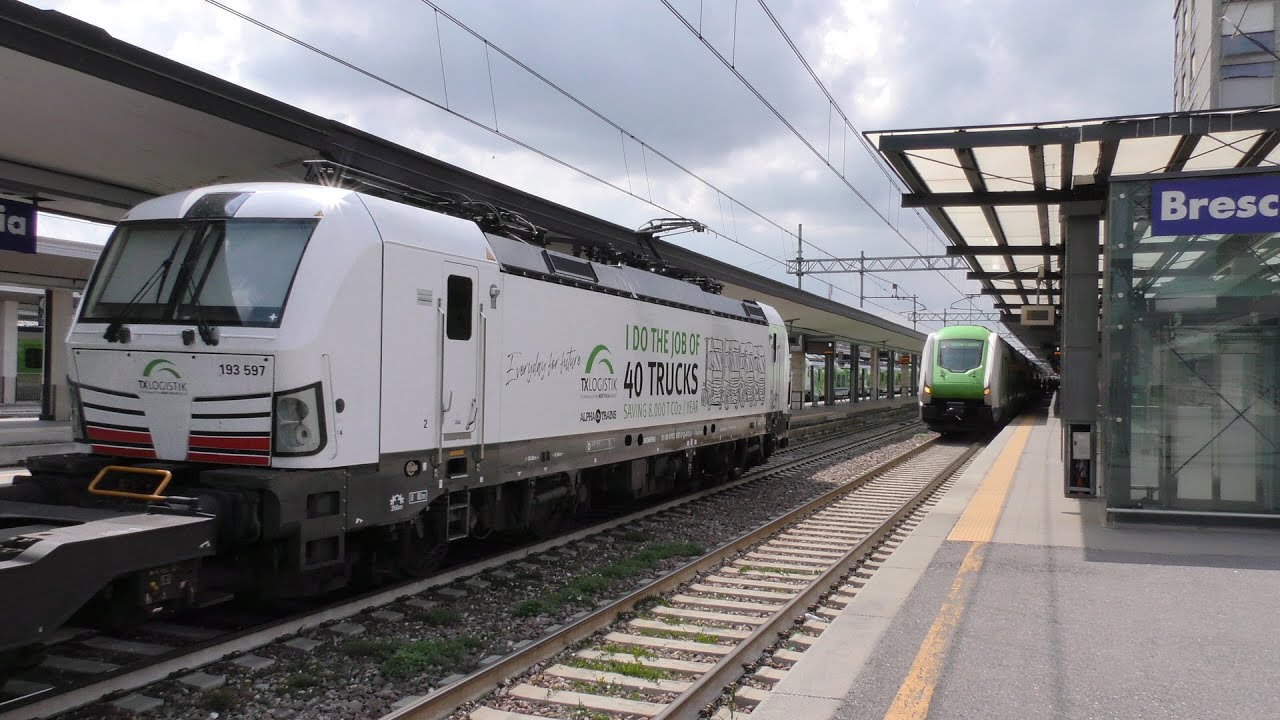 2023-06-04 Brescia...Stazione di Brescia - Arrivi, partenze e transiti