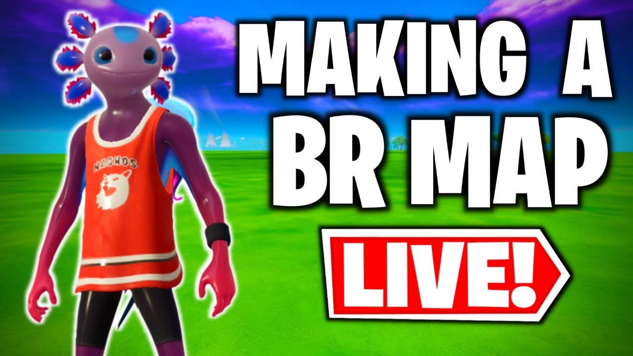 Making a Mini Battle Royale Map LIVE! (Part 5) | Fortnite Creative