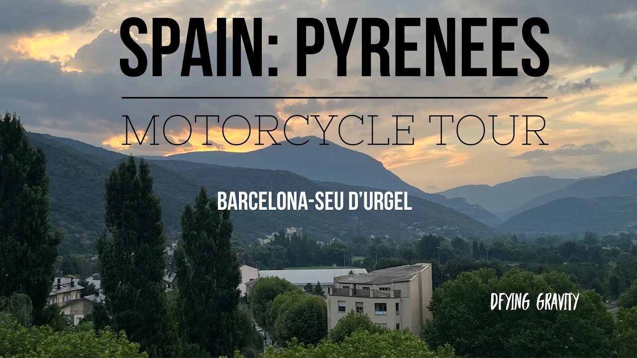 ]Pyrenees Mountains BMW Motorcycle Tour Barcelona - La Seu D'Urgel