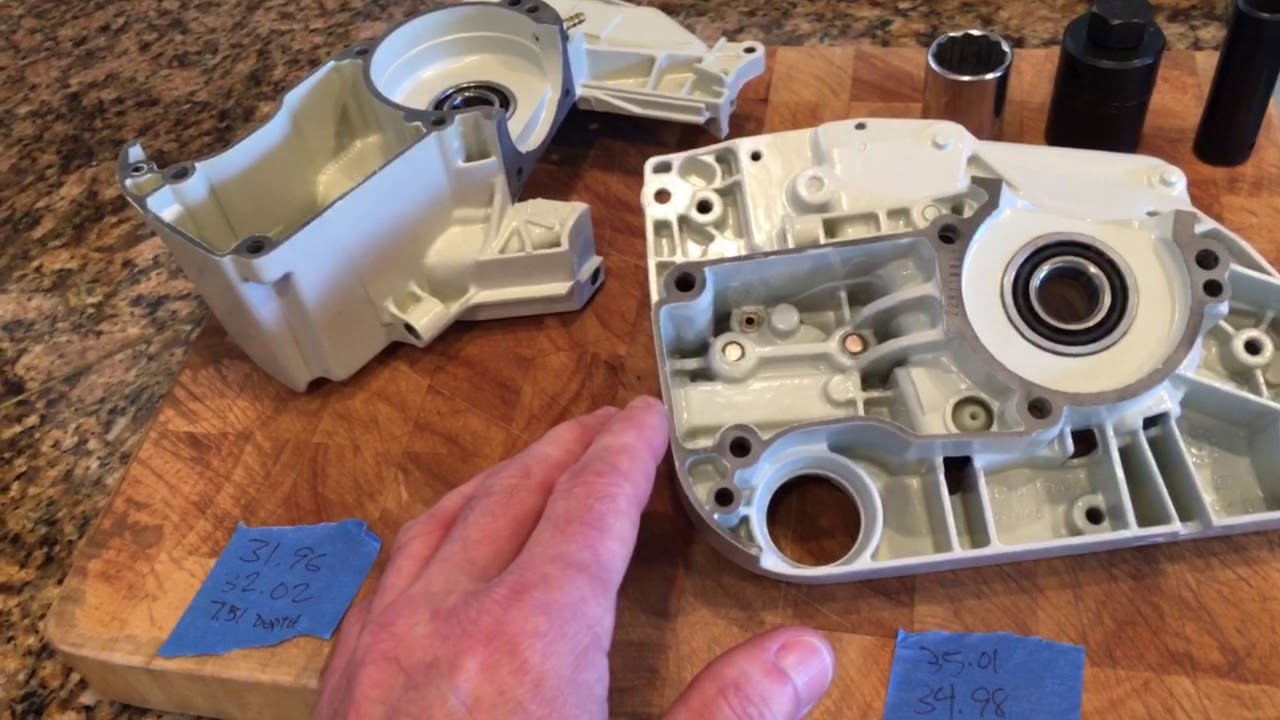 Stihl 026 ms260 main bearing installation