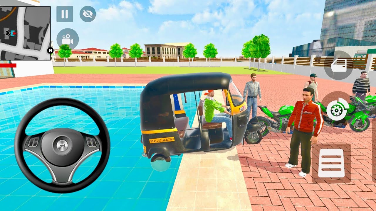 Android gameplay Indian Thift Auto Simulator Indian Vechal driving game 