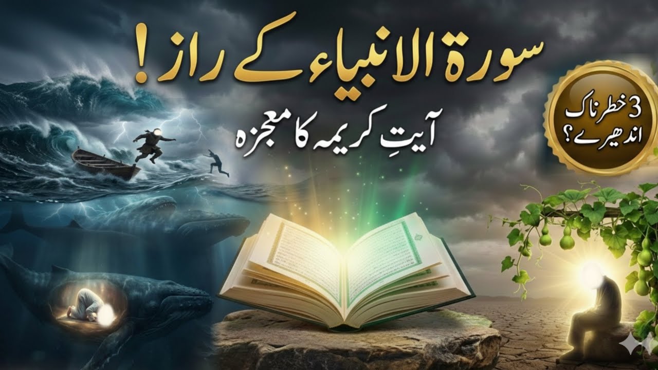 Surah Anbiya | Har Mushkil ka Hal | 3 Andheron Ka Raaz | Hazrat Yunus ka Waqia | Sialvi TV
