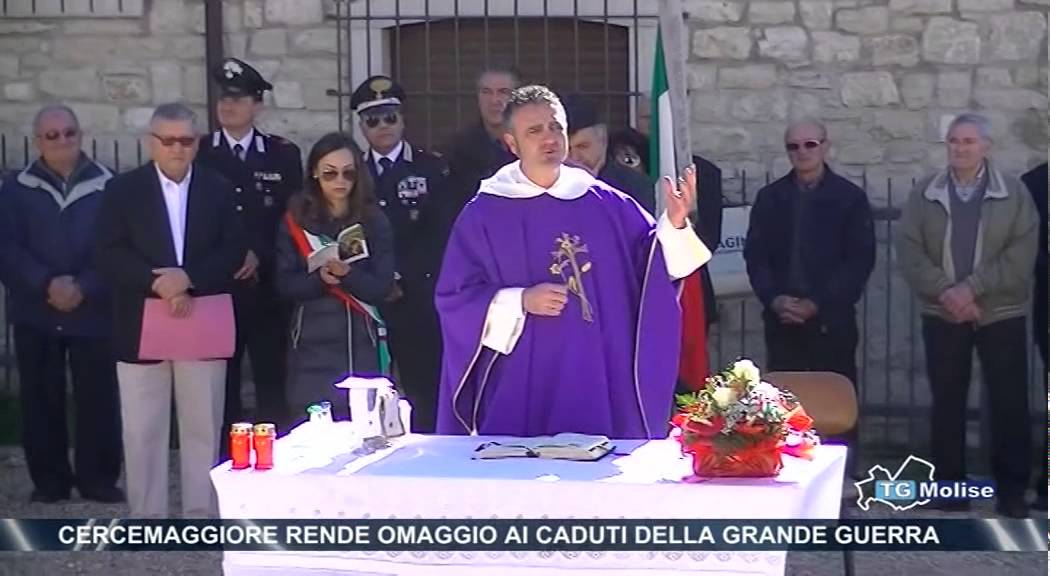 Cercemaggiore, rende omaggio ai caduti della grande guerra