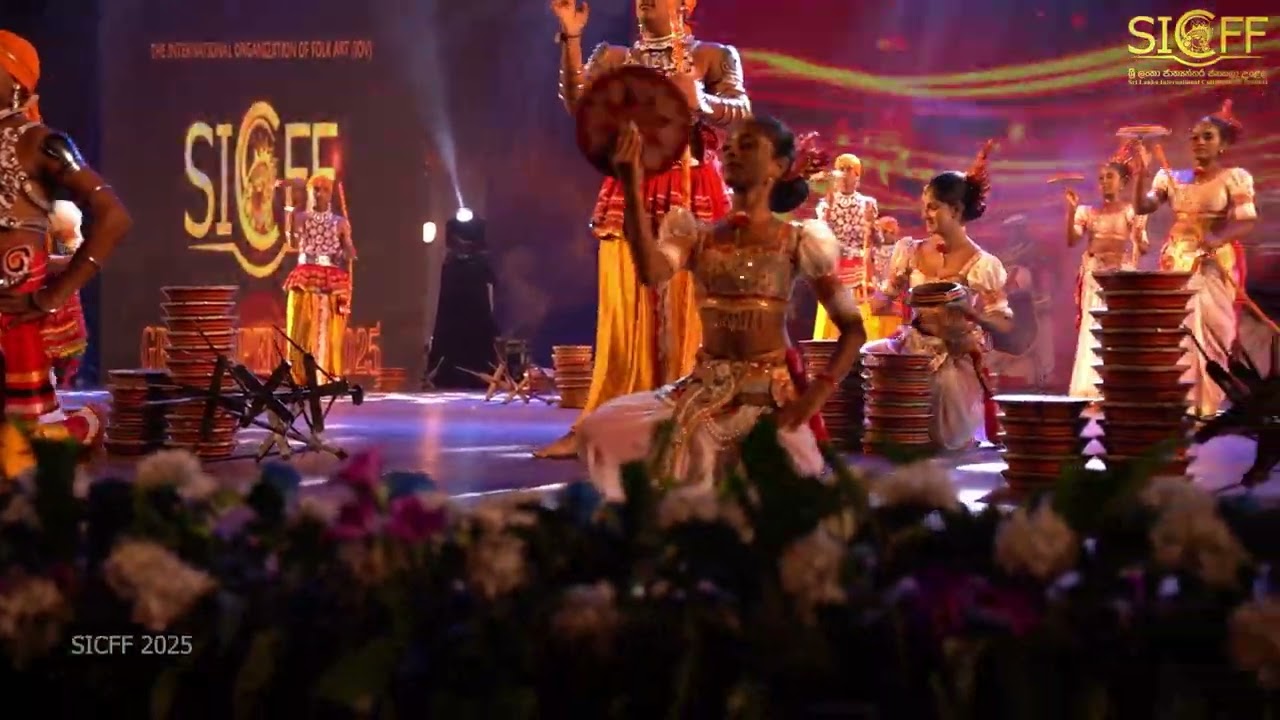 Sri Lanka International Folk Art Festival | A Moment Shaped by Traditional Rabana Dance