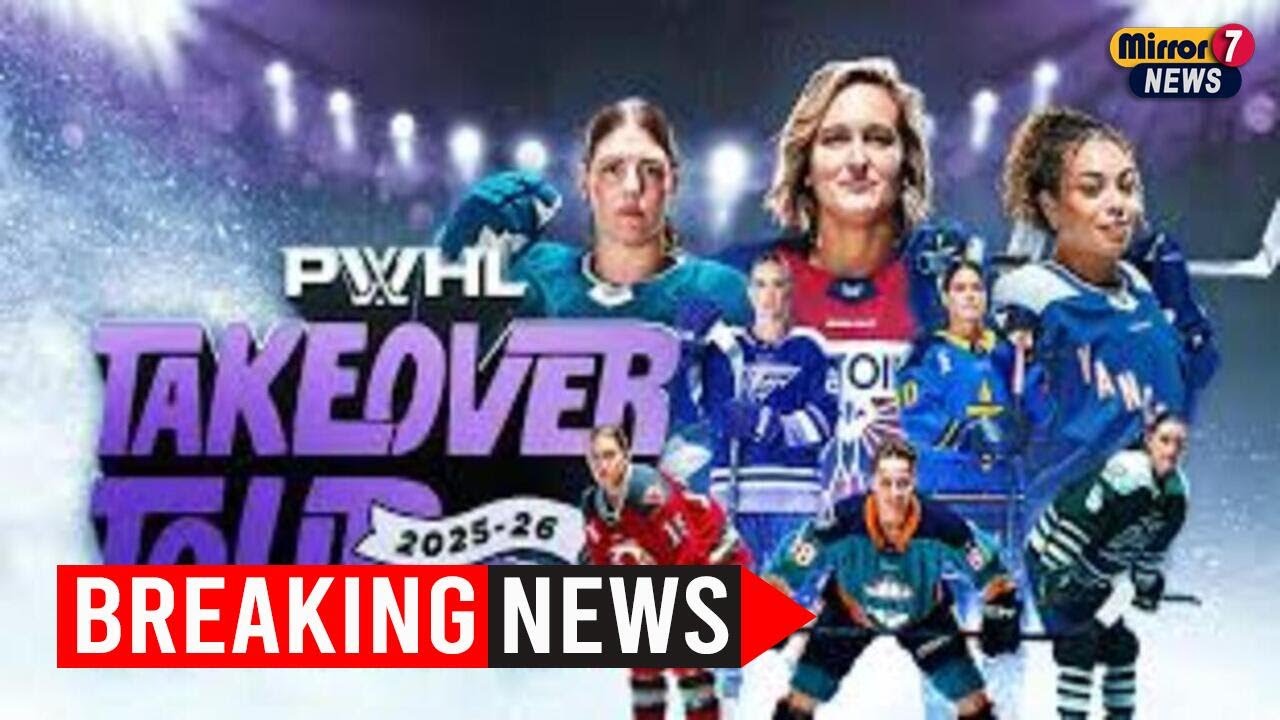PWHL расширяет тур по захвату лиги в сезоне 2025–26, проведя 16 игр на нейтральных площадках по в...