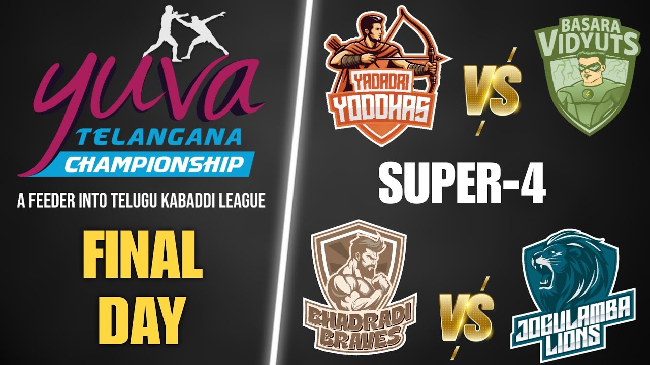 FINAL DAY | SUPER-4《Yuva Telangana  Championship 2025