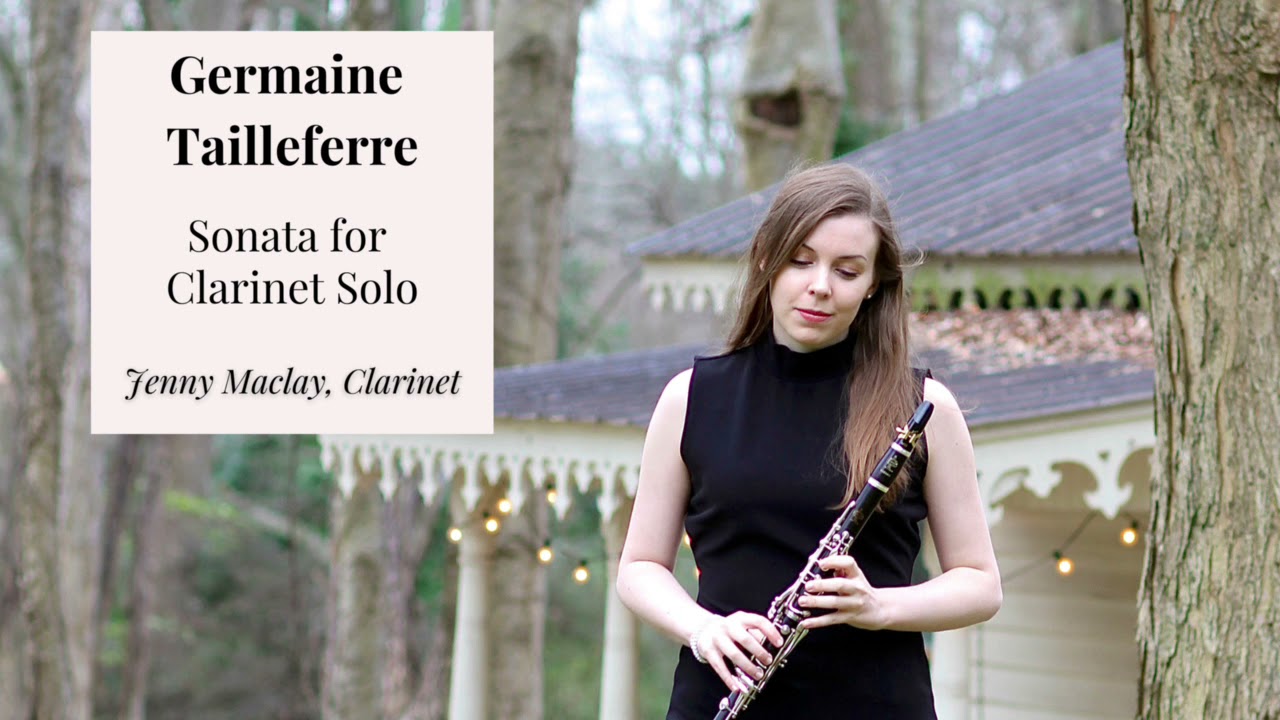 Germaine Tailleferre - Sonata for Clarinet Solo