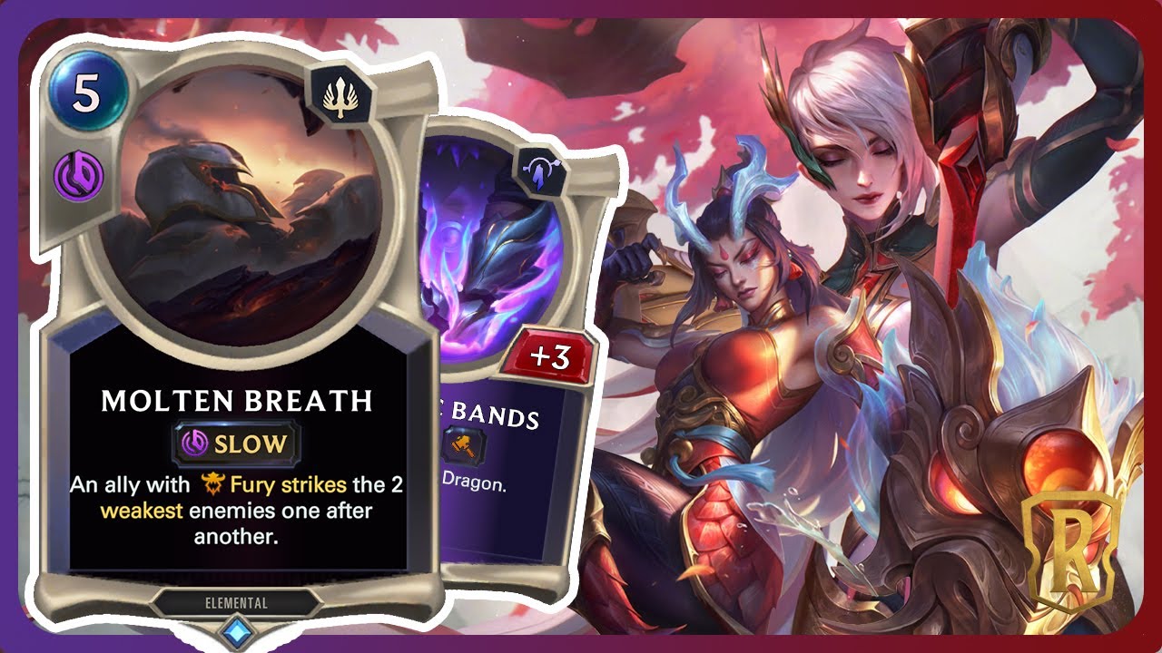The Duelist is back as a Dragon!! | Fiora + Shyvana deck | Legends of Runeterra