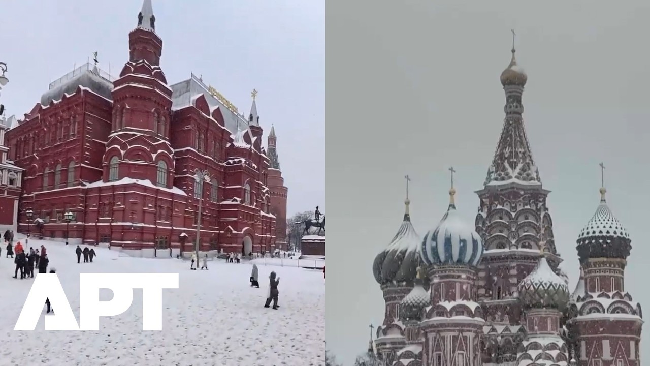 Snowy Streets Delight Residents as Moscow Embraces Winter Magic | APT