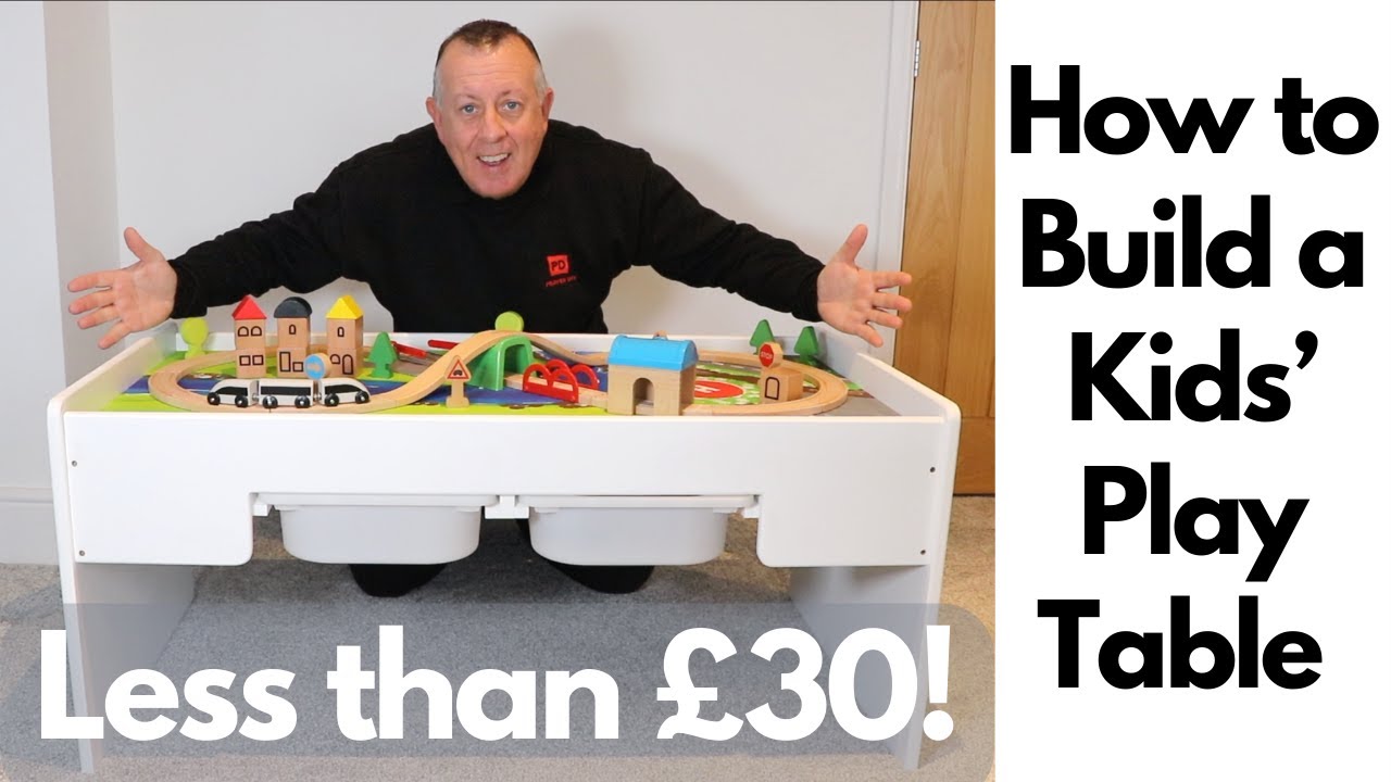 Easy to Build Play Table!