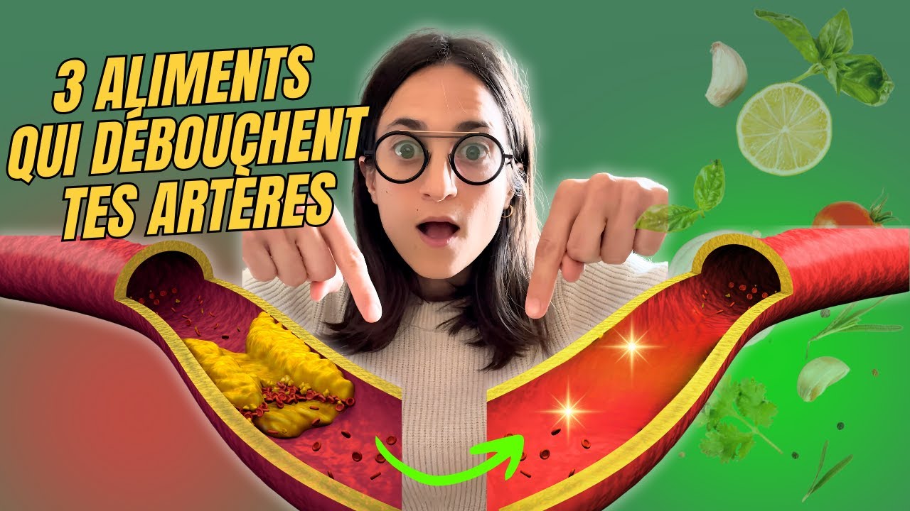 3 aliments qui DIMINUENT ton CHOLESTEROL