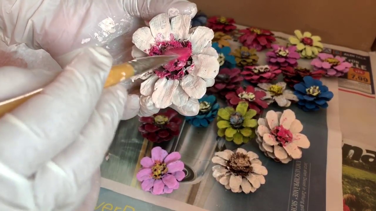 FLORES COM PINHAS APRENDA parte lll