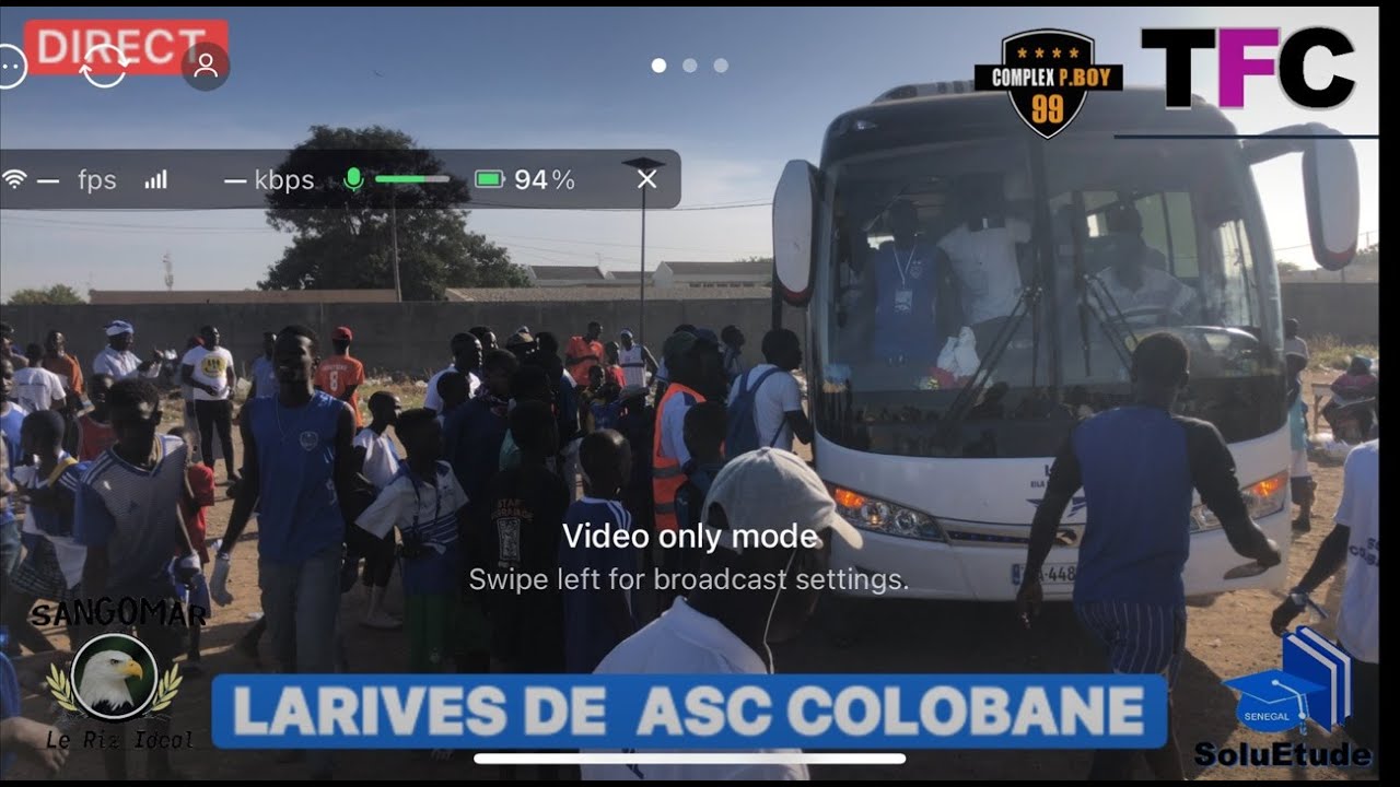 🛑Direct] Arrivée et Entrée ASC COLOBANE Rufisque FINALE  Zone 1A]