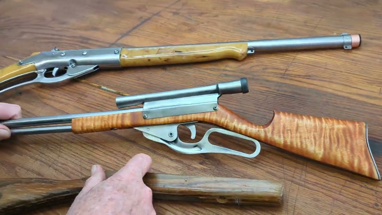 Hail and Farewell to a Restomod Daisy Model 98 Eagle and a Restomod Parris Western Hunter Toy Rifle!