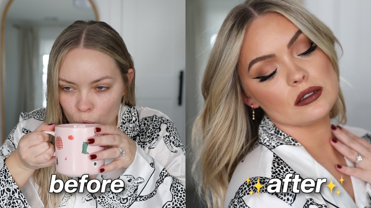Fall Date Night Transformation Start to Finish: Makeup, Hair & Outfit - GRWM!
