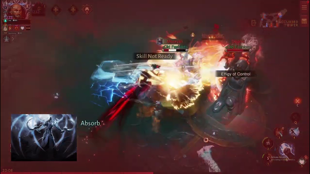 TW  first clash against OF
