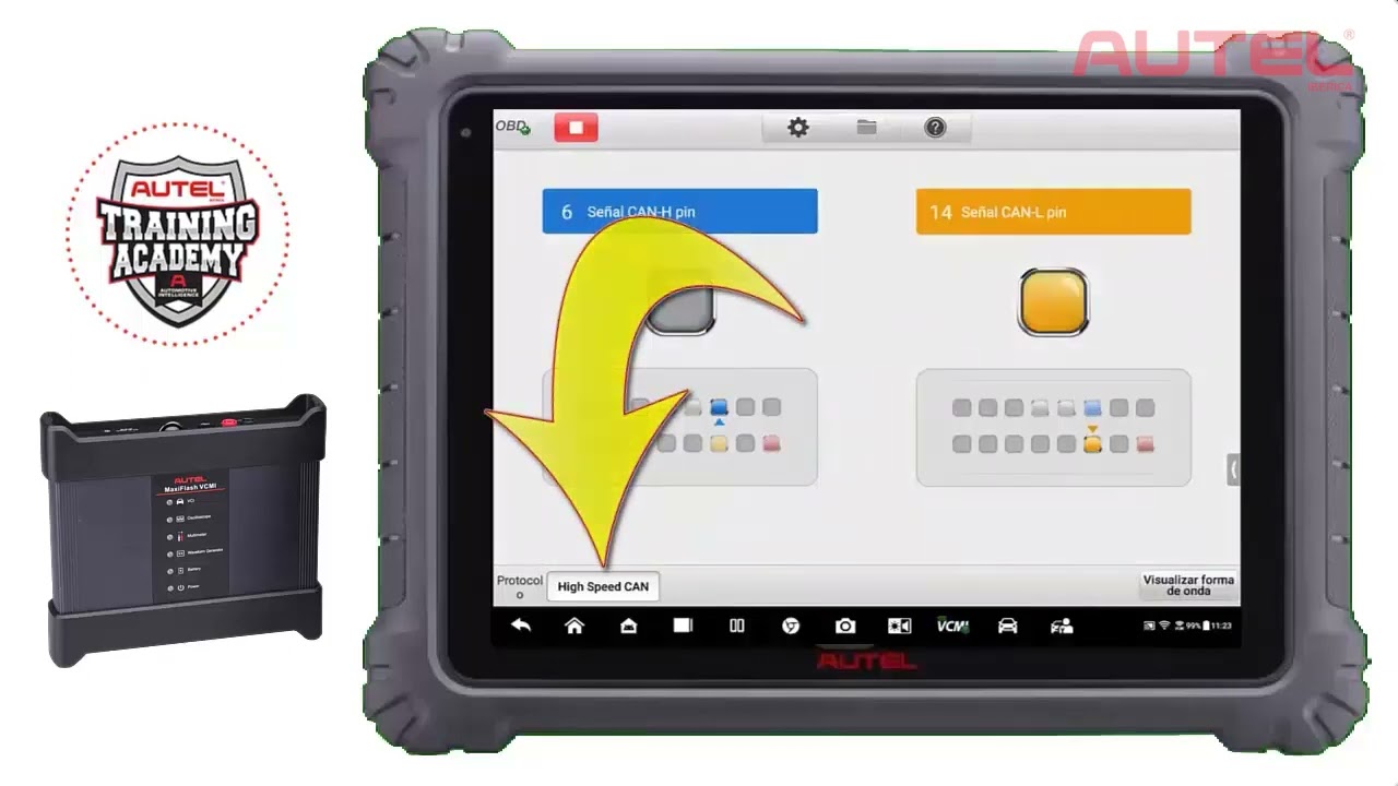 Comprobación de líneas CAN por cable DLC/OBD
