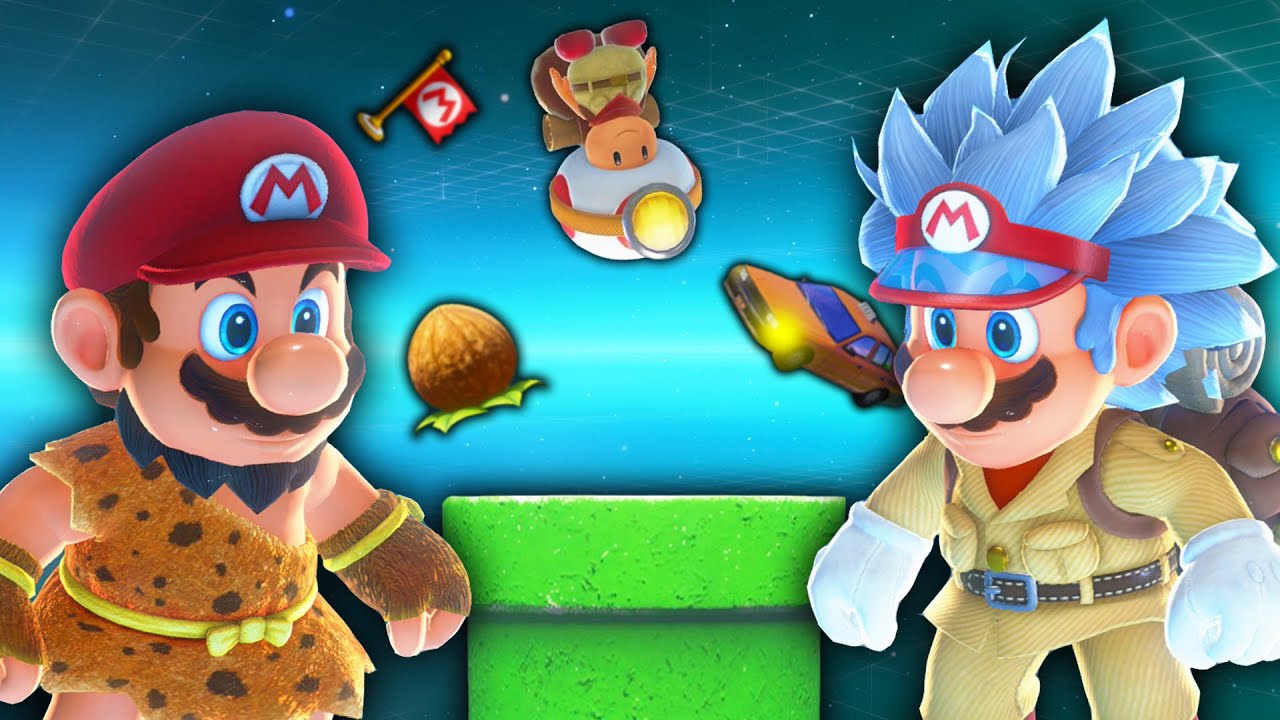 I built a map and then RACED Fir in Mario Odyssey!
