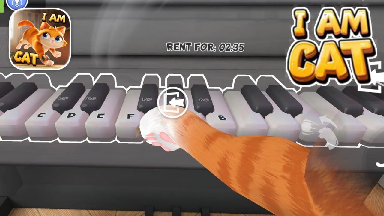 I Am Cat The Cat&rsquo;s Musician | Play A Melody On The Piano Complete | I Am Cat | Ahigat Boy 