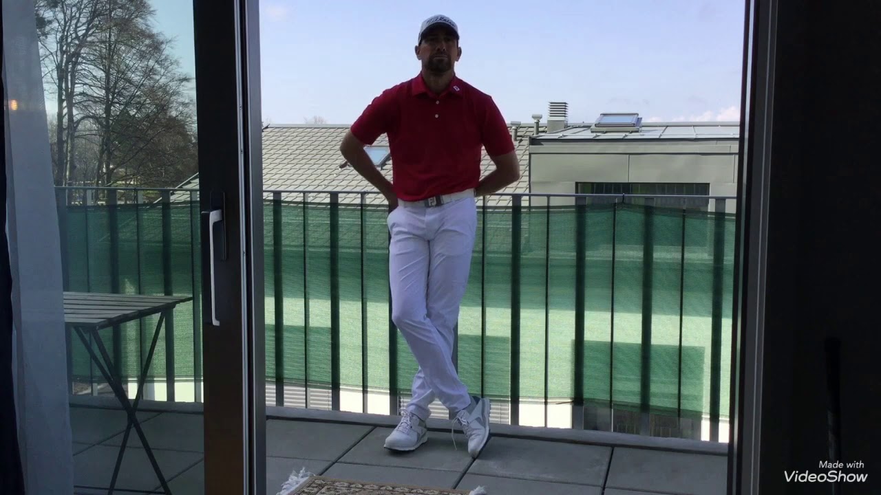 Covid-Golf J5, bras gauche tendu, tête stable, mais comment ?