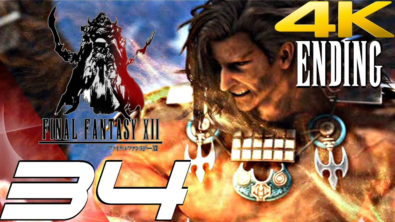 Final Fantasy XII HD - Walkthrough Part 34 - Final Boss & Ending [4K 60FPS]