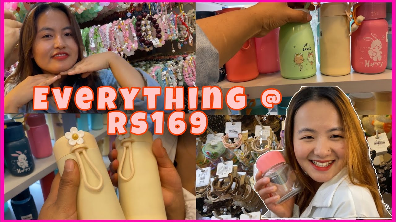 😱Unbelievable 169 Shop Haul in Kathmandu || Everything at Rs169 Only😍 || Sasto Bazaar in Kathmandu