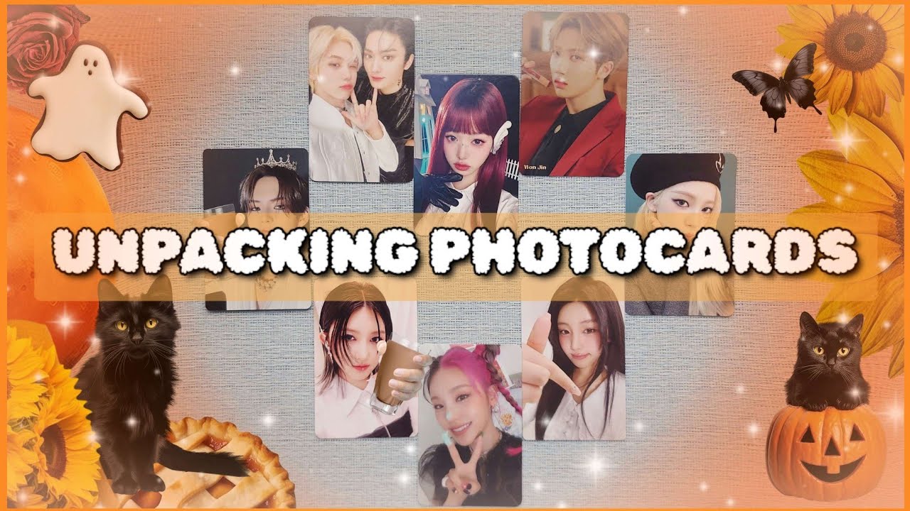 РАСПАКОВКА K-POP КАРТ (aespa, ILLIT,  IVE, CRAVITY, ITZY,) | unpacking photocards
