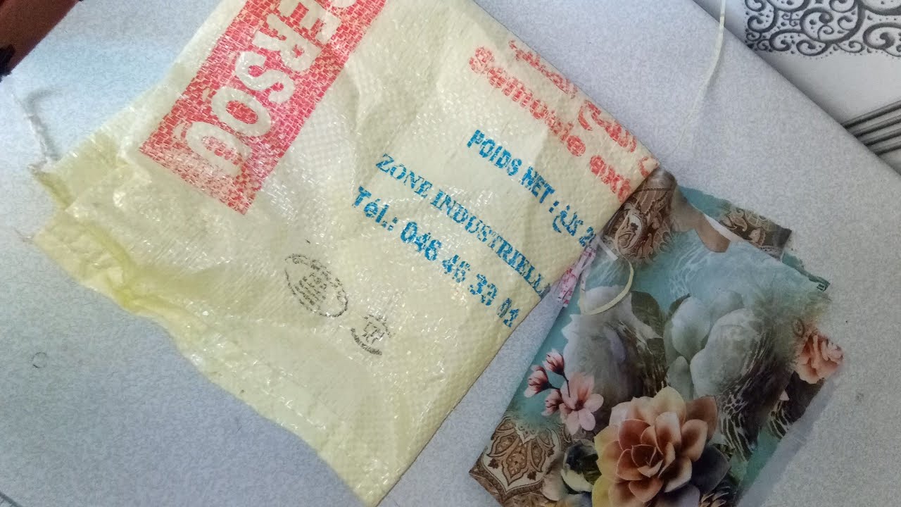 من كيس تاع السميد وقطعة صغيرة من القماش خدمت حاجة تهبل تسخف وراح تربحك أكيد وتتمشالك في ظرف قياسي