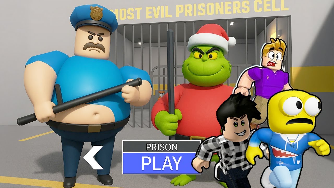 Les MEILLEURES Obby BARRY PRISON avec Furious Jumper, Overspes grinch...