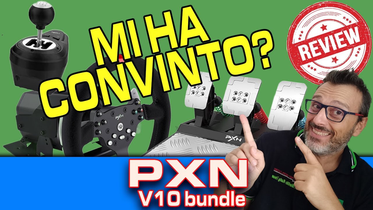 PXN V10 bundle PC e Console  è migliore del Logitech G29?
