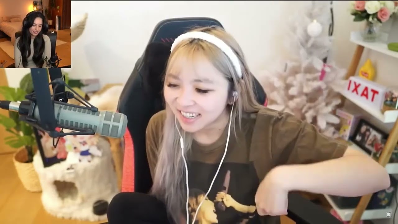 Valkyrae React To OTV and Friends toast random gift