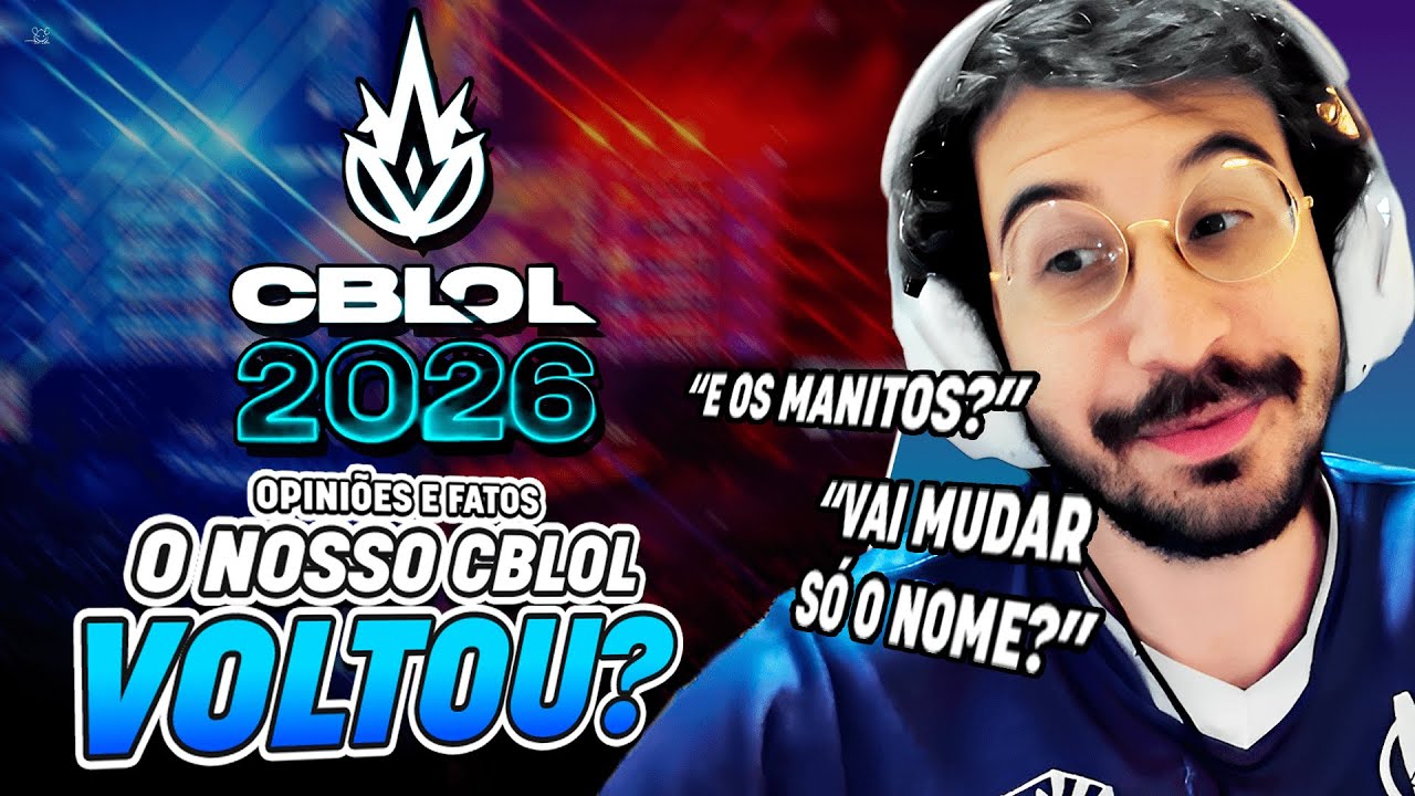 O CBLOL VAI VOLTAR EM 2026! REVOLTA REAGE e COMENTA SOBRE POSSÍVEIS MUDANÇAS!