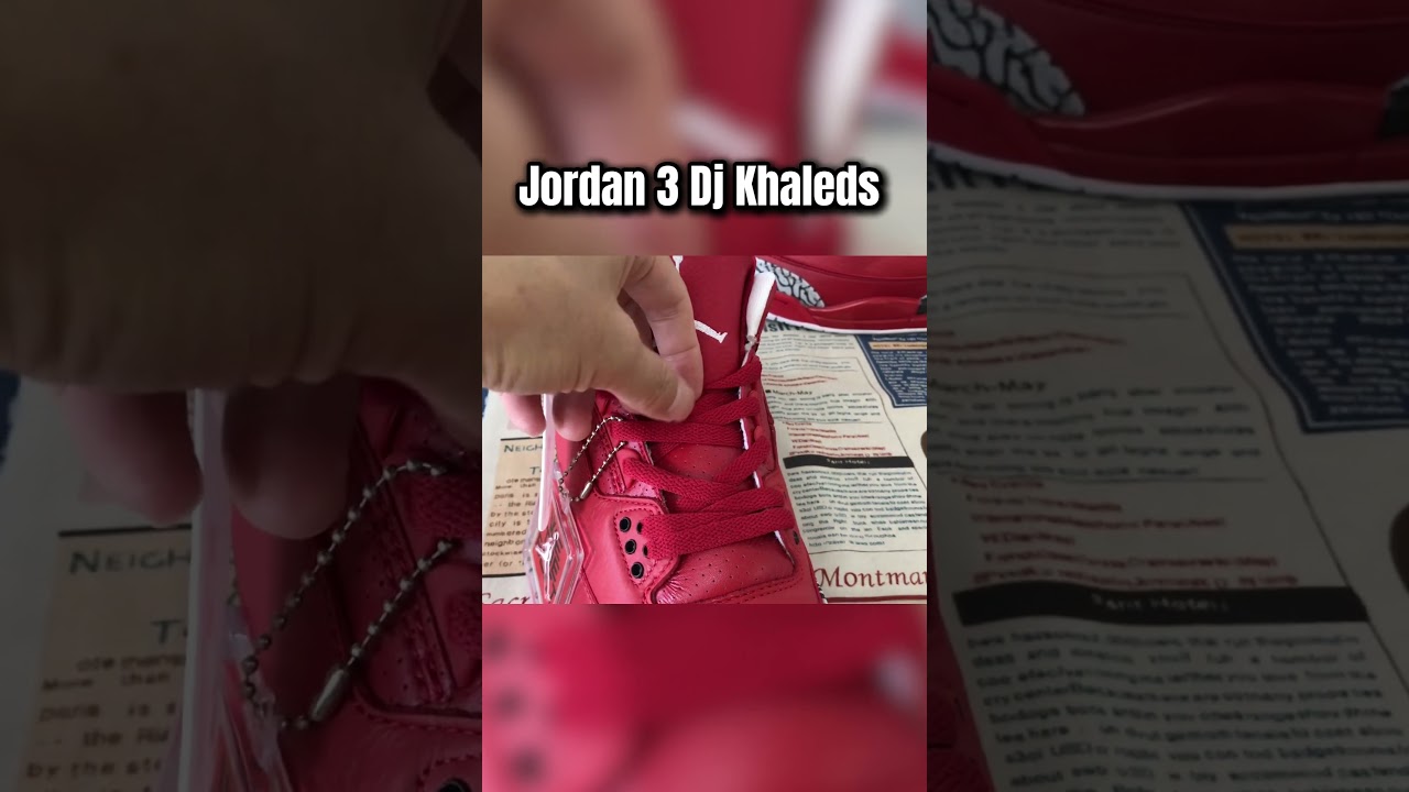 Jordan 3 Dj Khalid Review!!! #sneakers #luxuryshoes #nike