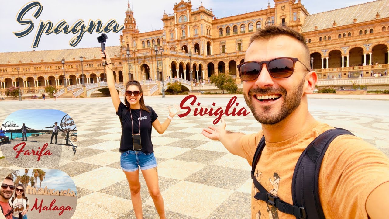 SPAGNA in MOTO | SIVIGLIA e PLAZA de Espana | TARIFA il PUNTO più a SUD | MALAGA | MALAGUETA - 3Ep