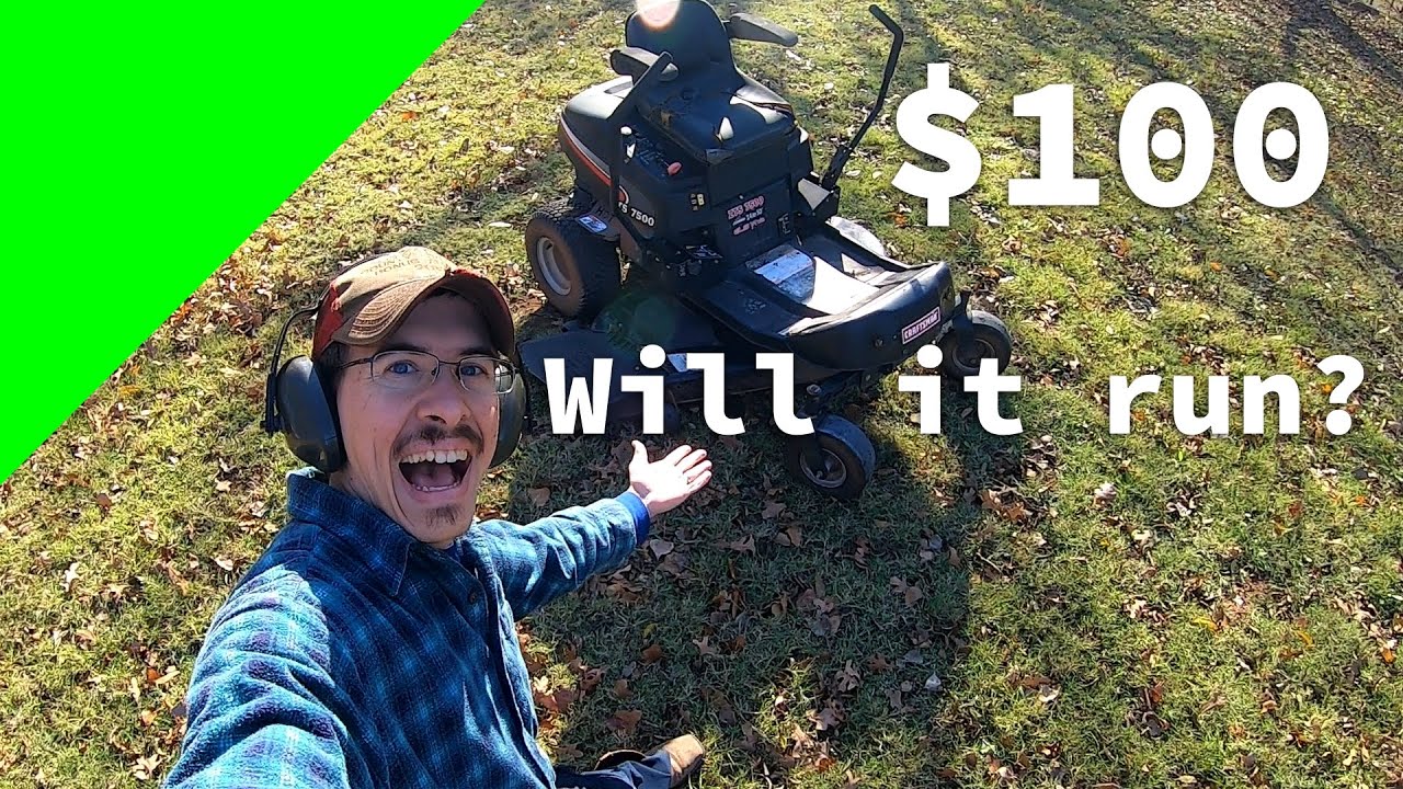 Can I get this Craftsman Zero Turn Running? | Garage Story