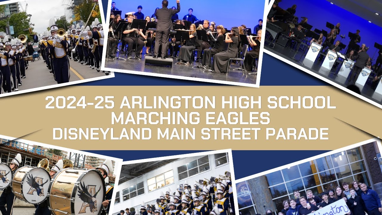 2024-25 Arlington High School Marching Band | Disneyland Main Street Parade
