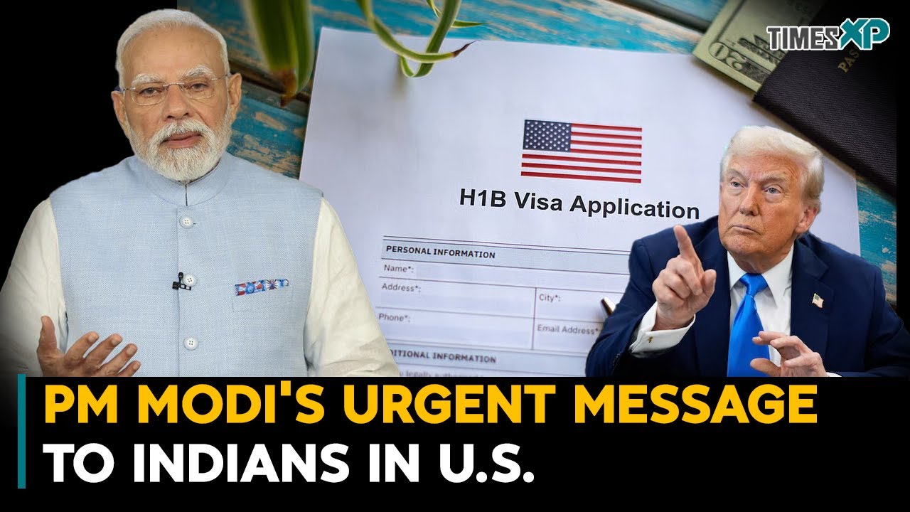 Indian PM Modi's Urgent Message To Indian Techies In The U.S. | Indians Abroad